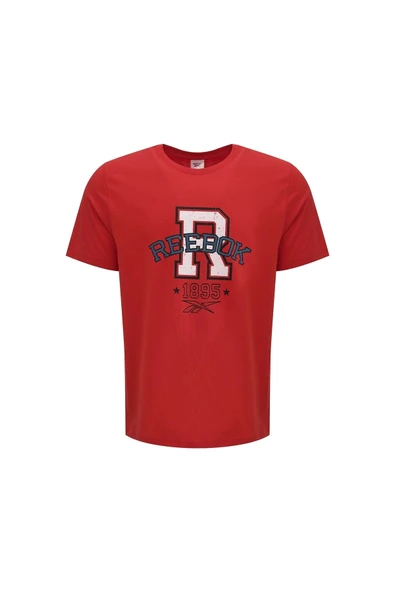 Reebok Centa Tee Lc 6164 0 Yaka Erkek Tshirt - Kirmizi ürün görseli 1