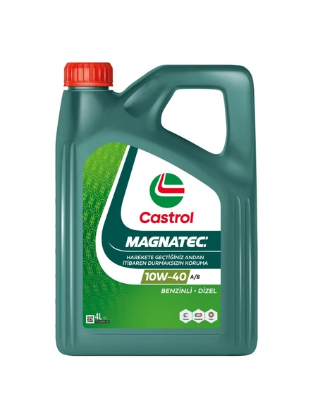 Castrol Magnatec 10W-40 A3/B4 4 lt Motor Yağı - 2026 ürün görseli 1