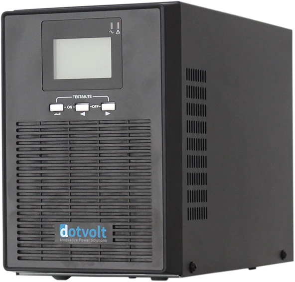 DOTVOLT VOLT MN PLUS 1 KVA 1-1 ONLINE UPS-2 X 12V 9AH PF;1 ürün görseli 1