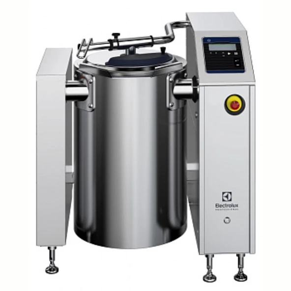 Electrolux Professional Elektrikli Kaynatma Kazanı, Smart 50 Lt, Kapak Dahil, Ayaklı, Otomatik Su Doldurmalı Ve Seviye Kontrollü. Y=600 SM6B50F ürün görseli 1