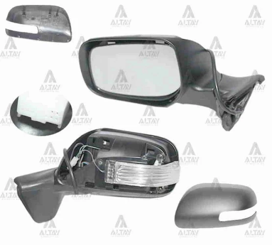 Toyota Auris 2010-2012 Dış Dikiz Aynası Elektrikli Isıtmalı Sinyalli Sol (Oem No:87906-02200) (Adet) ürün görseli 1