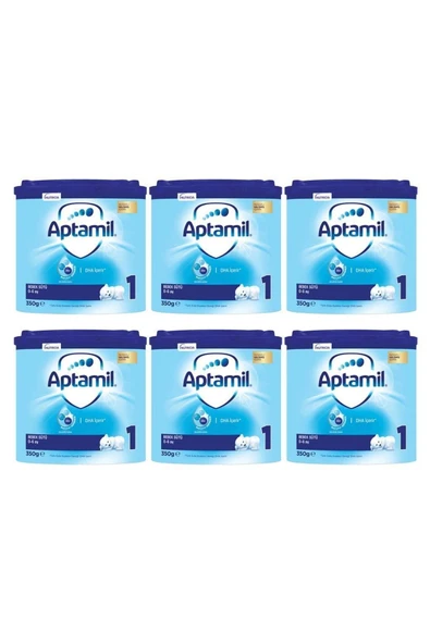 Aptamil Pronutra 1 Bebek Sütü 350 Gr X 6 Adet ürün görseli 1