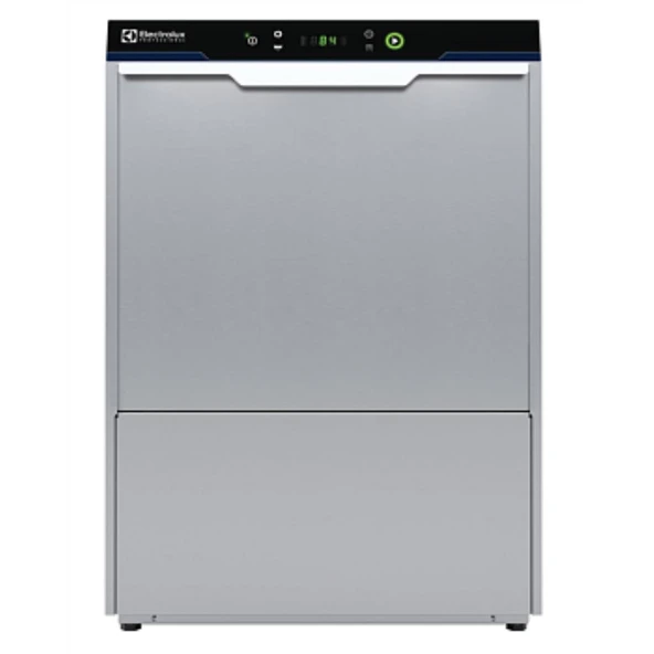 Electrolux Professional Tezgahaltı Bulaşık Makinesi, Unlu Mamul Tepsileri (600x400 Mm) İçin, Çift Cidarlı, Atmosferik Boyler, Drenaj Pompası, Deterjan Dispenseri, 360 Tepsi/saat EXLIG ürün görseli 1
