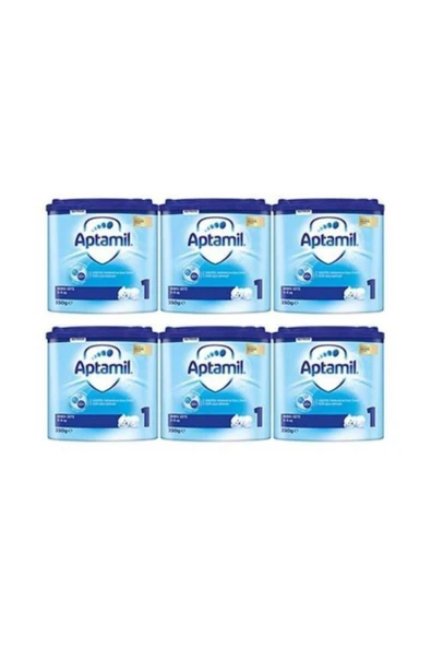 Aptamil Pronutra 350 Gr 1 Numara Bebek Sütü 6 Lı ürün görseli 1