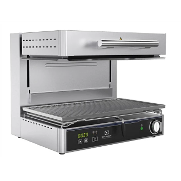 Electrolux Professional Elektrikli Salamander, Ultra Hızlı, 3 Tarafı Açık, Tabak Algılama Sistemli, 600 Mm, Gn1/1 Uygun, 400v E0UUCDBOMOH ürün görseli 1