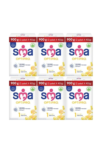 Sma OPTIPRO 1 Numara 900 GR 6`lı Avantaj Paketi (5400 GR) ürün görseli 1