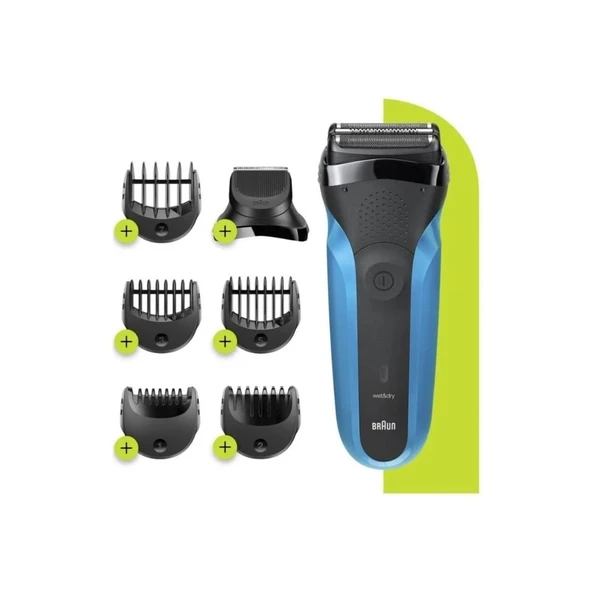 Braun Series 3 310 Bt Blue 3’ü 1 Arada Sakal Şekilendirici Ve Tıraş Makinesi ürün görseli 1