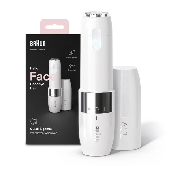Braun FS1000 Mini Tüy Alma Makinesi + Pil ve Temizleme Fırçası, Seyahat Boy, Kablosuz Kullanım ürün görseli 1