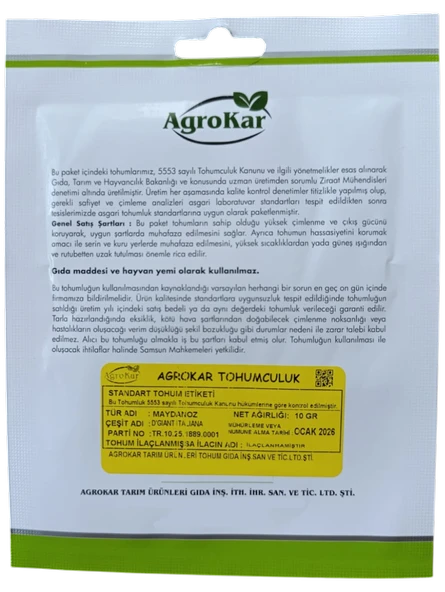 Maydanoz Tohumu 10 gr - Resim 2