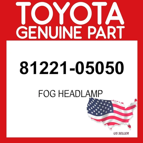 Toyota Avensis 2001-2002 Sis Lambası Sol (T22) (Oem No: 81221-05050) ürün görseli 1
