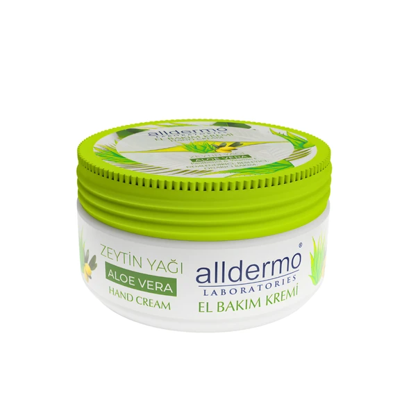 Alldermo El Bakım Kremi Zeytin yağı Aloe Vera 150 ml 1 Adet ürün görseli 1