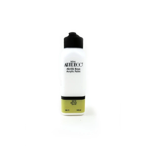 Artdeco Akrilik Boya 140 Ml Beyaz Y-070R-3619 ürün görseli 1