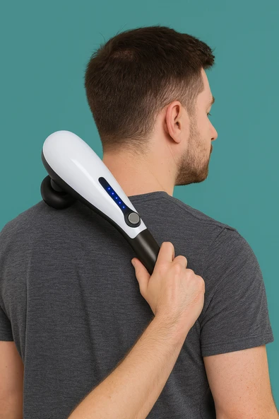ROBX S426 Titreşimli 5 Başlıklı Mini Şarjlı Vücut Masaj Aleti ürün görseli 1