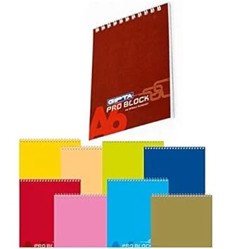 Gıpta A6 Bloknot Pro-Block Spiralli Karton Kapak Kareli 40 Yaprak 3-1499000-2012 (36 Lı Paket) ürün görseli 1