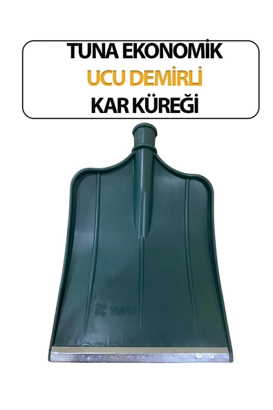Kürek, Plastik Kar Küreği Ekonomik (Sapsız) Yeşil Renk ürün görseli 1