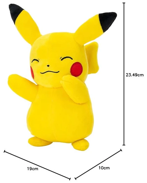 Pokemon Pelüş Pikachu 20 cm PKW2696 - Resim 3