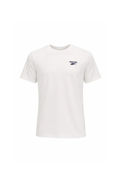 Reebok New Id Reg Tee Lc 6040 0 Yaka Erkek Tshirt - Beyaz ürün görseli 1