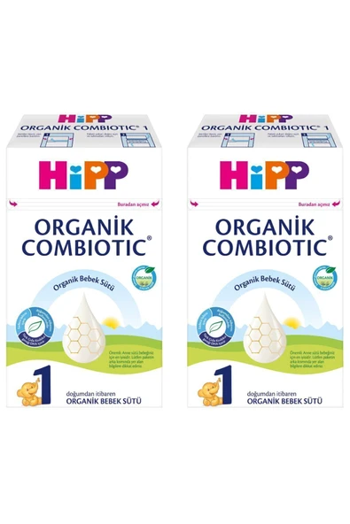 1 Organik Combiotic Bebek Sütü 600gr X2adet ürün görseli 1