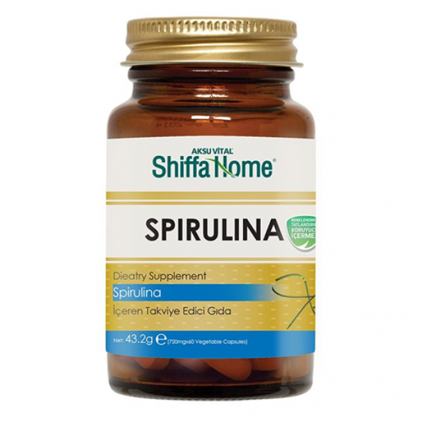Shiffa home Spirulina Kapsül 720 mg ürün görseli 1
