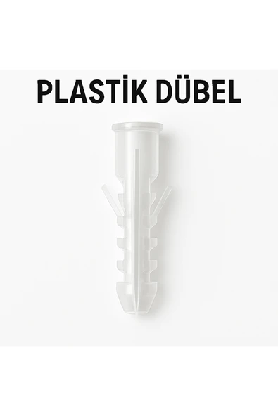 Plastik Dübel 6'lık (1000 Adet) - Resim 4