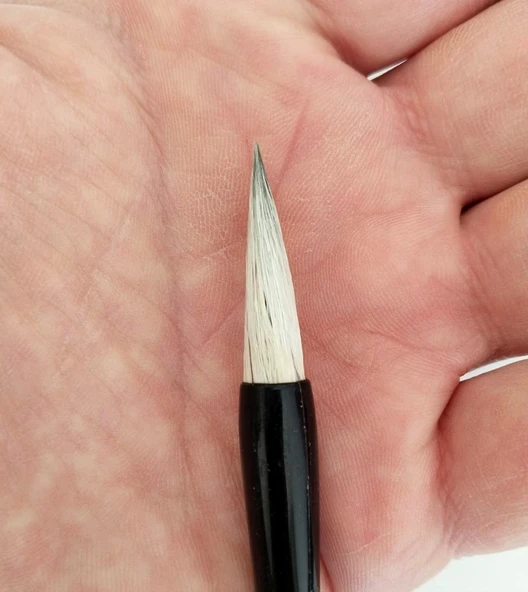 Tahrir Fırça Koyun Kılı Büyük Boy, Sırlama, Çini, Vazo, Seramik, Sulu Boya, Resim, Brush Pen, L-1 Ad ürün görseli 1
