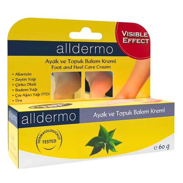 Alldermo Ayak Bakım Topuk Kremi 60 g 1 Adet ürün görseli 1
