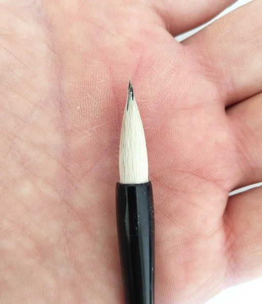 Tahrir Fırça Koyun Kılı Büyük Boy, Sırlama, Çini, Vazo, Seramik, Sulu Boya, Resim, Brush Pen, M-1 Ad ürün görseli 1