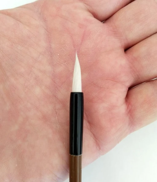Tahrir Fırça Koyun Kılı Büyük Boy, Sırlama, Çini, Vazo, Seramik, Sulu Boya, Resim, Brush Pen, S-1 Ad ürün görseli 1