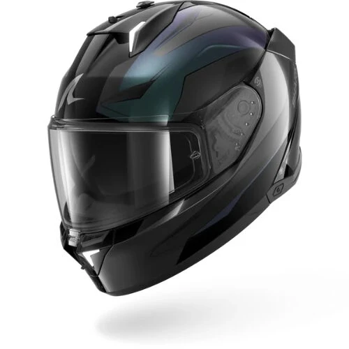 SHARK SKWAL İ3 MEKARIUM SİYAH-CAMELEON-ANTRASİT KAPALI KASK (LEDLİ MODEL) ürün görseli 1