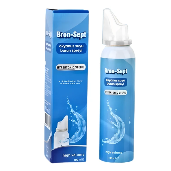 Alldermo BronSept 3+ Yaş Okyanus Suyu Burun Spreyi 100 ml 1 Adet ürün görseli 1