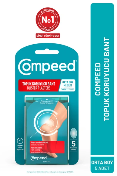 Compeed Topuk Koruyucu Bant Orta Boy 5lı ürün görseli 1