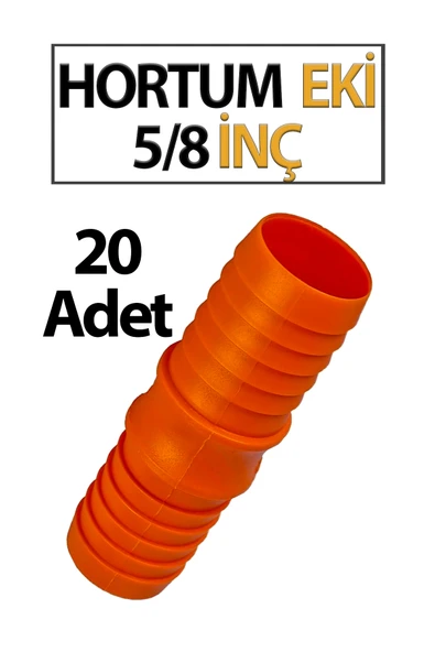5/8'LİK Hortum Eki 20 Adet ürün görseli 1