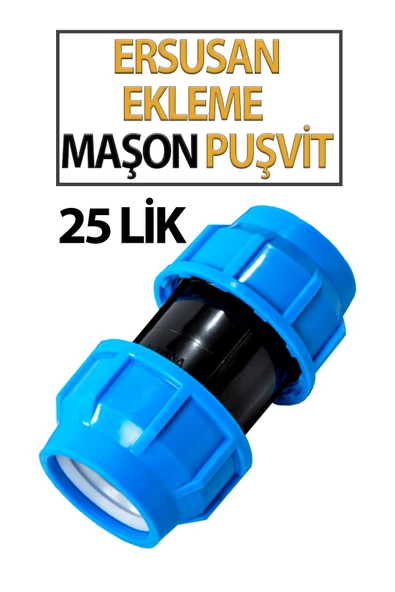 Puşvit 25’lık Ekleme Maşon – Hortum ve Boru Bağlantısı ürün görseli 1