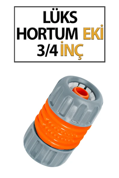 Lüks Geçmeli Hortum Eki 3/4 Lük (1 Adet) ürün görseli 1
