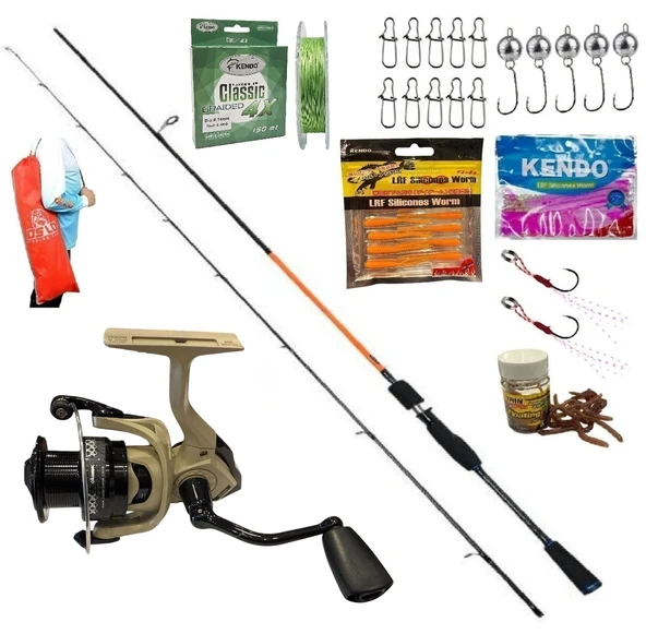 Okuma Outrax 1000 Oslo Action Game 225cm 2-12gr Lrf Olta Takımı Seti ürün görseli 1