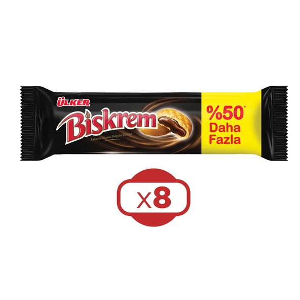 Ülker Biskrem 150 gr x 8 Adet ürün görseli 1