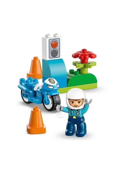 LEGO DUPLO Mavi Polis Motosikleti 10471 ürün görseli 1
