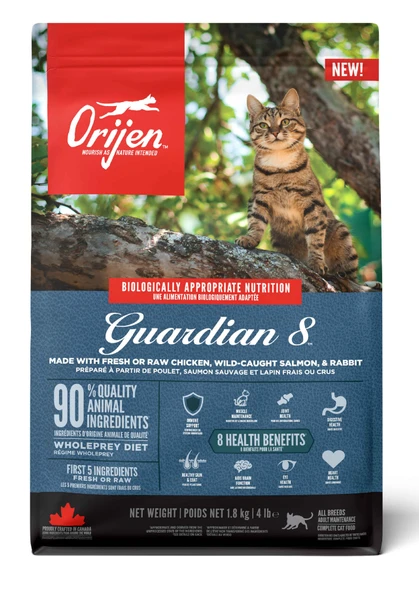 Orijen Guardian 8 Adult Kümes Hayvanı Ve Balıklı Yetişkin Kedi Maması 1.8 Kg ürün görseli 1