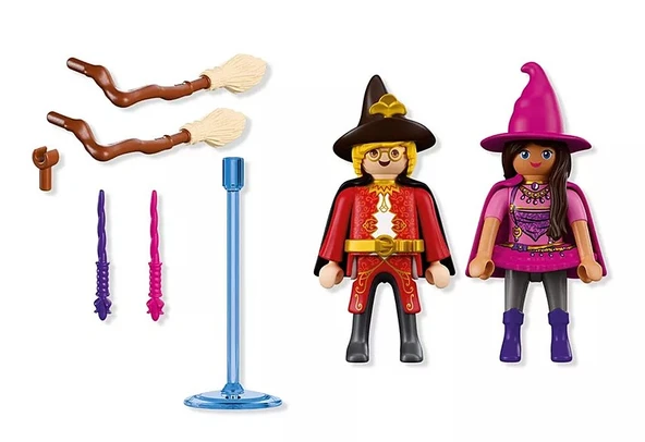 Playmobil 72023 Duo Pack Witch and Wizard - Resim 2
