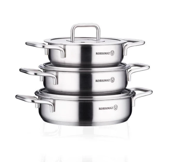 Korkmaz Stella 6 Parça Omlet Set A2929 - Resim 2