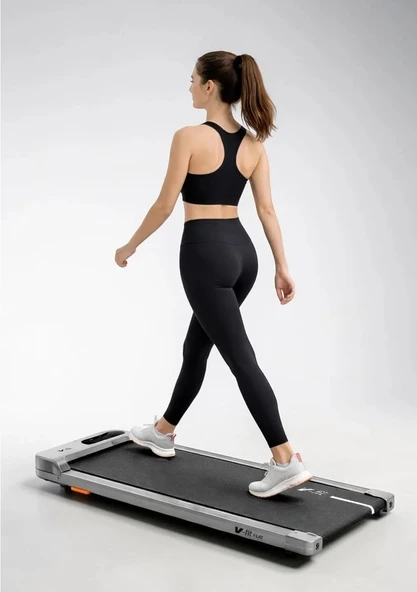 V-Fit Flat Koşu Bandı 34x79 cm Minimal Yürüyüş Bandı Uzaktan Kumandalı & Eğimli ürün görseli 1