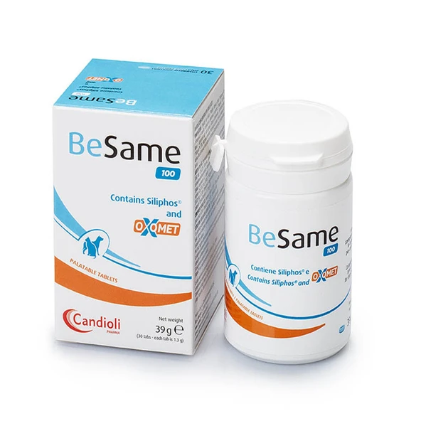 Candioli Besame 100 Kedi ve Küçük Irk Köpek Karaciğer İlacı Takviyesi 30 Tablet ürün görseli 1
