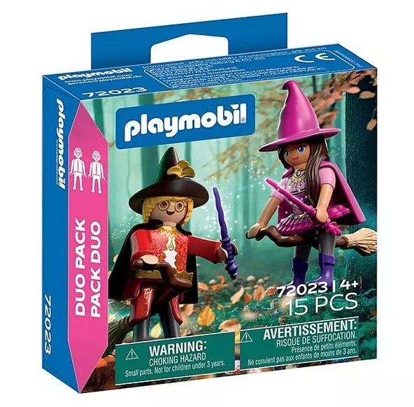 Playmobil 72023 Duo Pack Witch and Wizard ürün görseli 1