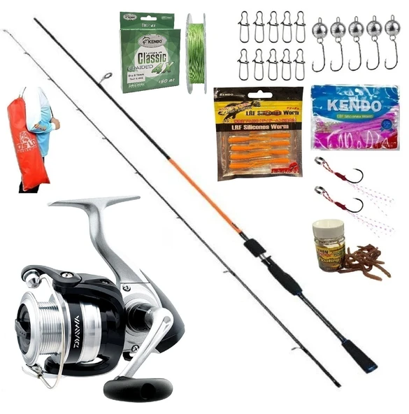 Oslo Action Game 225cm 2-12gr 1000 Daiwa Strikeforce Lrf Olta Takımı Seti ürün görseli 1