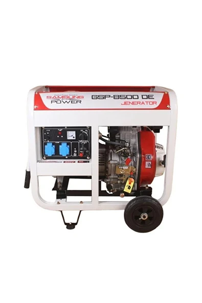 Dizel Jeneratör 7.0 Kw Monofoze Açık Kasa Marşlı ürün görseli 1