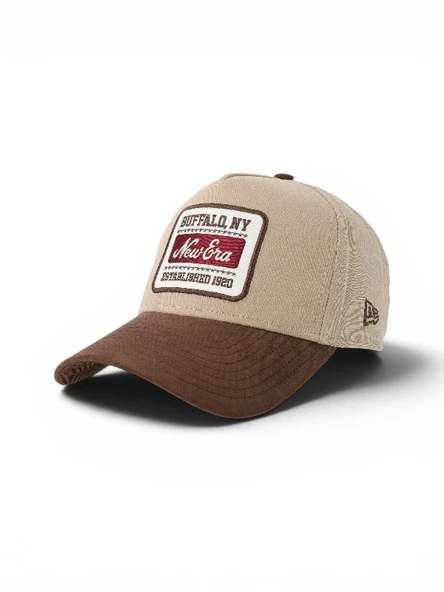 New Era   NE PATCH SUEDE EFRAME NEWERA  CAMBRS Uniseks Bej Şapka - 60771796 ürün görseli 1
