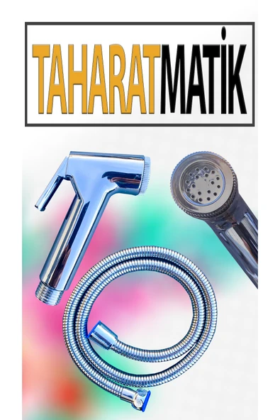 Taharatmetik, Basmalı Musluk Takım Spiral Hortum Dahildir ürün görseli 1