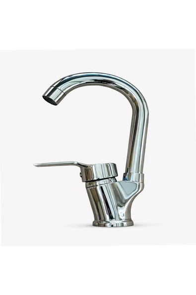 Merkür Mix Kısa Kuğu Model Lavabo Bataryası ürün görseli 1