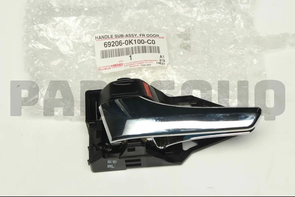 Toyota Hilux 2015-2019 Kapı Kolu İç Nikelaj Sol (Oem No: 69206-0K100) ürün görseli 1