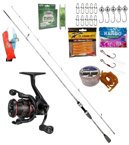 Okuma Ceymar 1000 Kendo Kenshi Pro 210cm 1-7gr Lrf Olta Takımı Seti ürün görseli 1